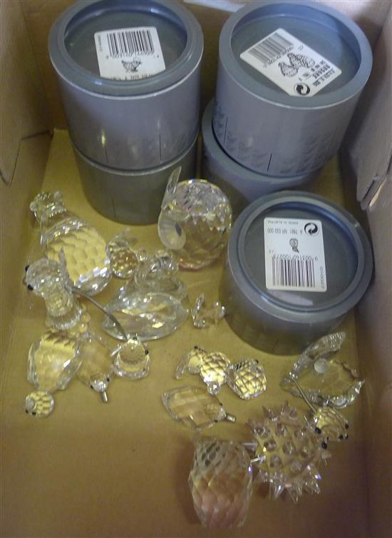 Qty of Swarovski animals(-)